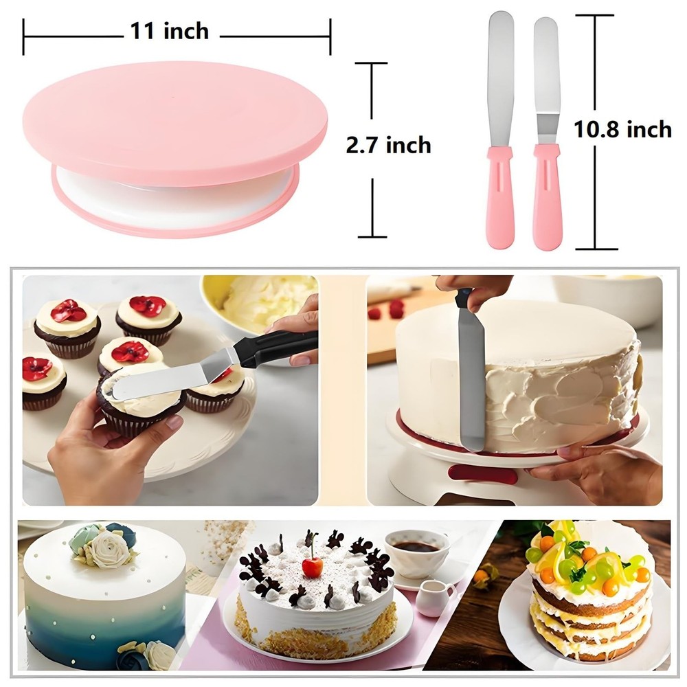 92 Pcs Piping Bags And Tips Set With 48 Numbered Icing Tips Pattern Chart32 Pa