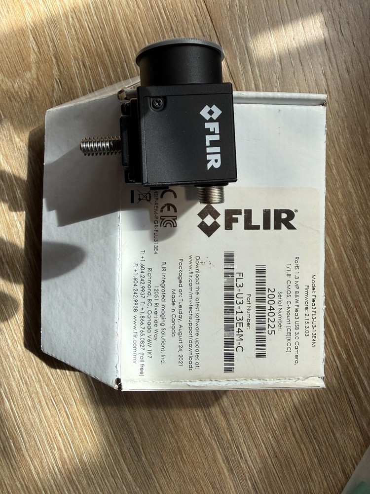 FLIR Camera 1.3MP B&W Flea3 USB 3.0