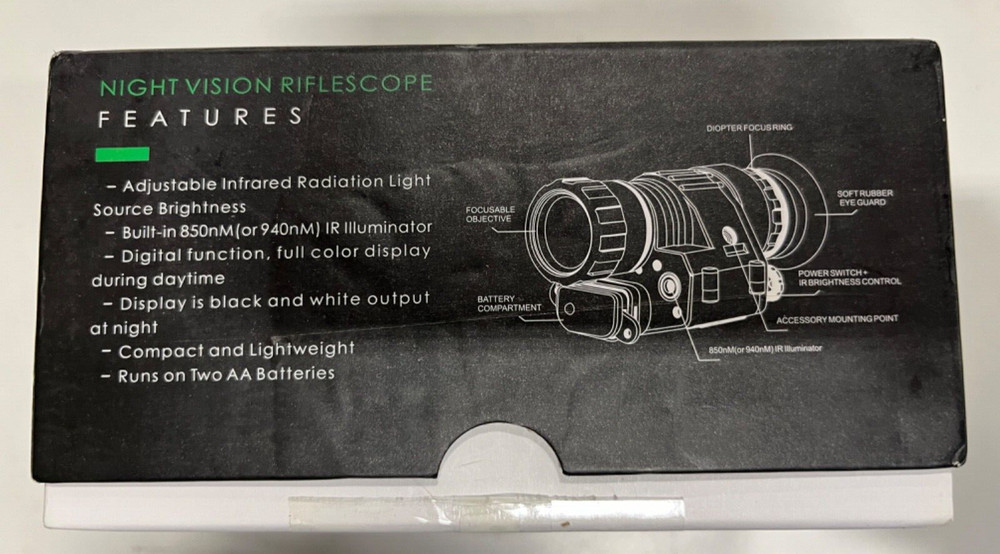 Eagle eye digital nightvision