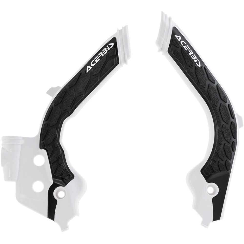 Acerbis X-Grip Frame Guards - Husqvarna - White/Black | 2733451035