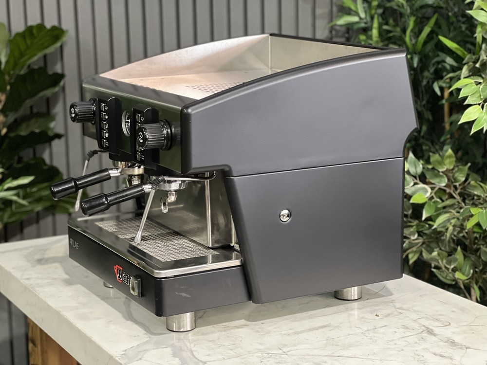 WEGA ATLAS COMPACT EVD 2 GROUP ESPRESSO COFFEE MACHINE BLACK