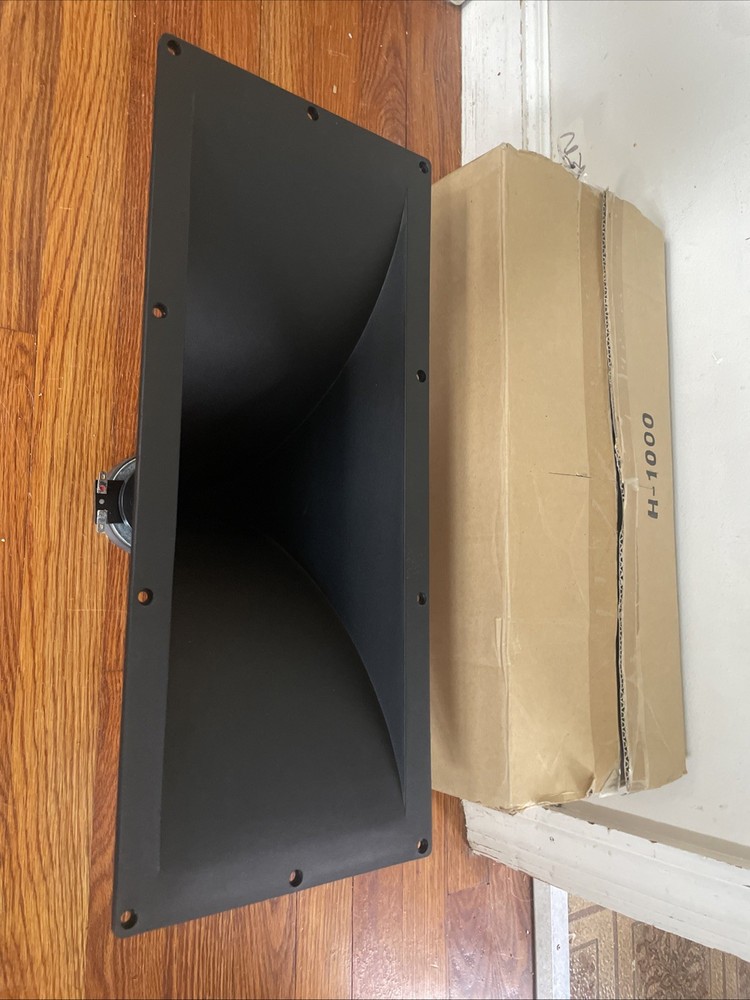 Vintage Gemini H-1000 200W 8 Ohm Compression Driver Mid Range Horn Speaker