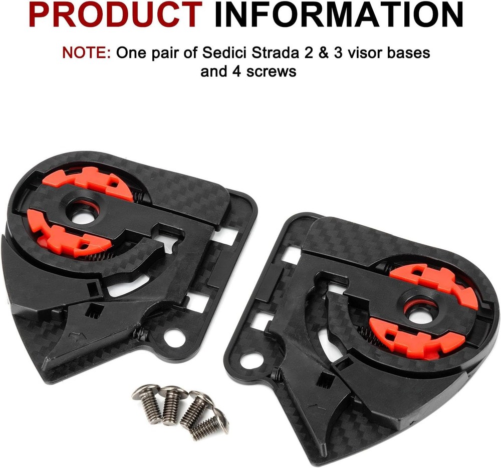 Strada 2 Strada 3 Visor Mechanism, Visor Base Plate Replace for LS2 FF801 FF397
