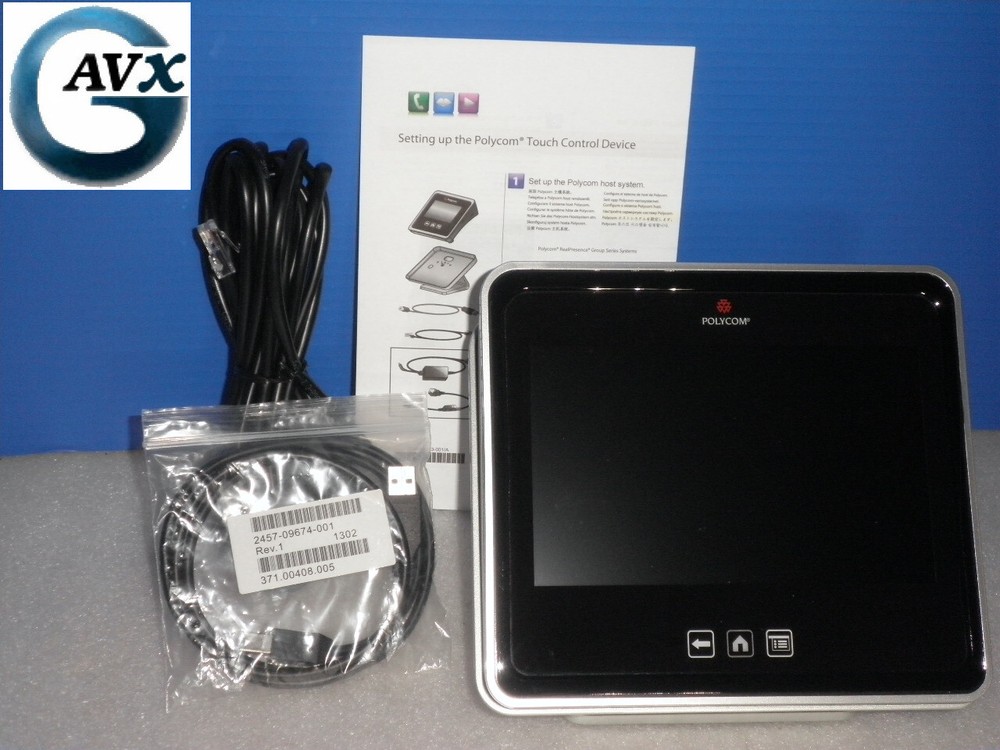 Polycom Touch Control +90d Wrnty, PTC Video Conference Panel: 8200-30070-006