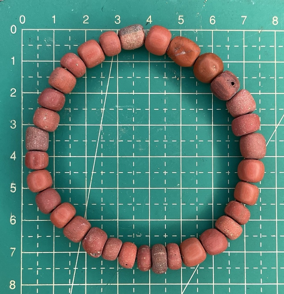 Ancient indo pacific Glass Beads Bracelet find from Java Indonesia