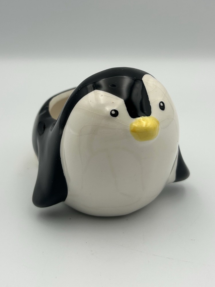 Ceramic Succulent Planter Penguin Mini 3.75"