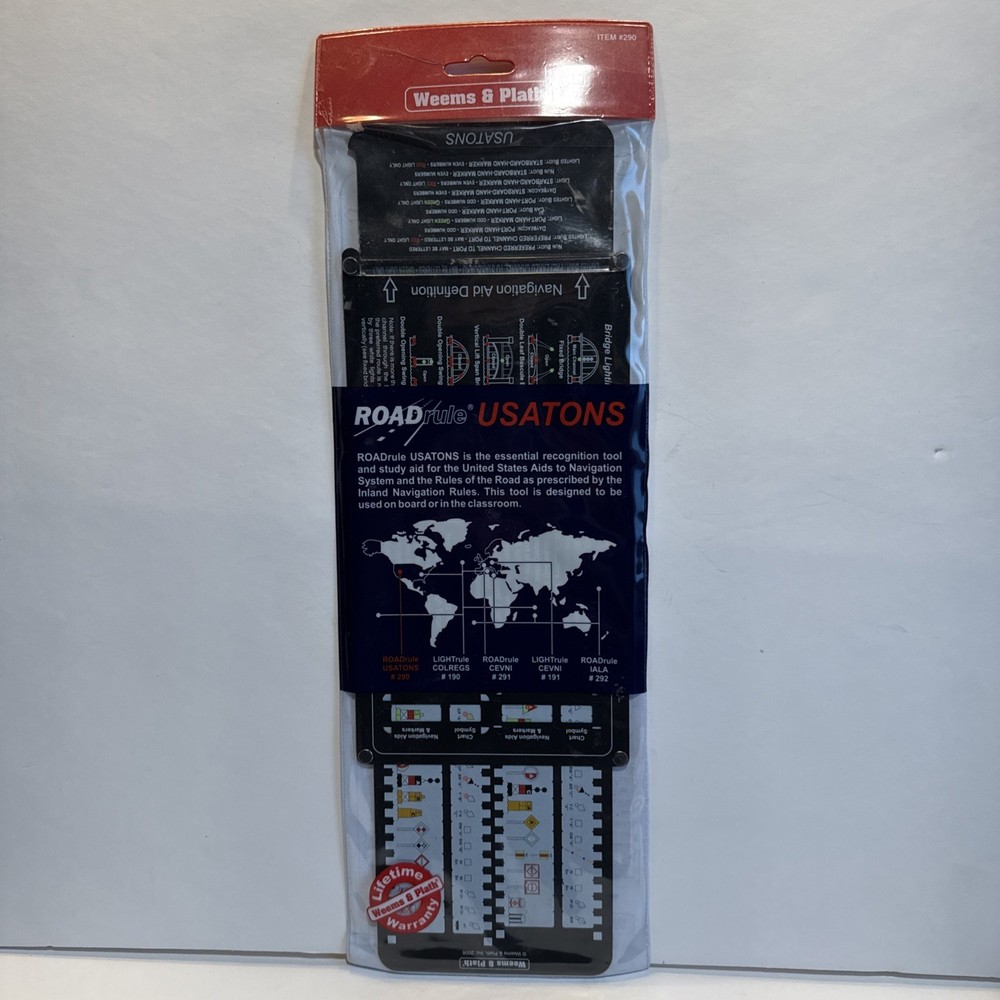 Weems & Plath RoadRule Usatons Marine Navigation Tool #290