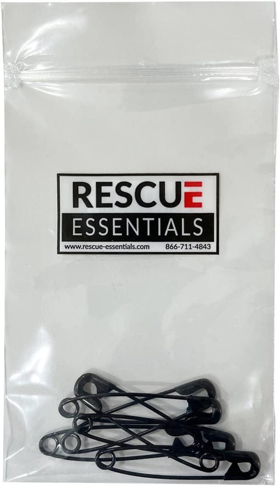 Black Safety PINS 2 (5-Pack)