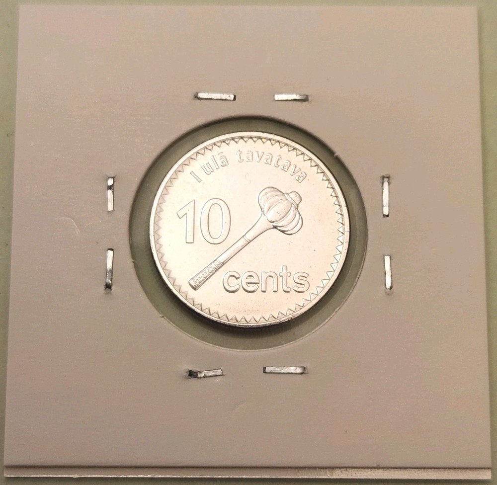 Fiji coin, 10 Cents, 2012 UNC