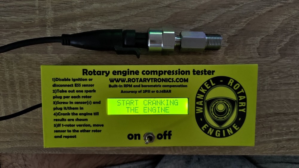Rotary Engine Compression Tester MAZDA RX8 RX7 13B 12A 20B