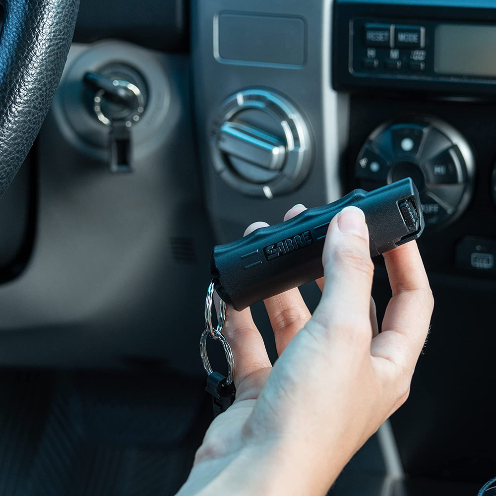 Pepper Spray, Quick Release Keychain for Easy Carry and Fast Access Safe