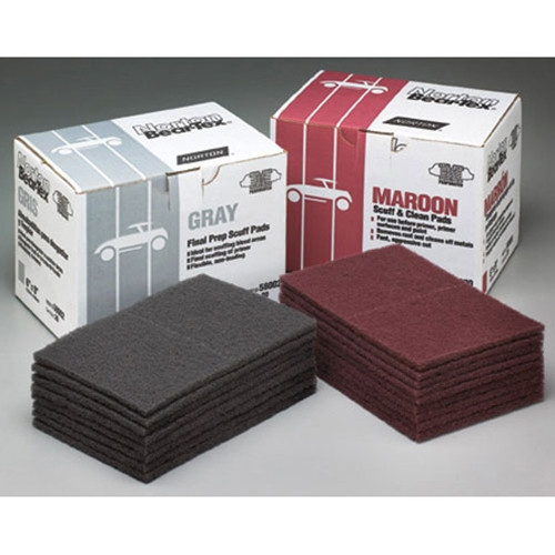 Norton Maroon Bear-Tex Scuff Pad - 58000