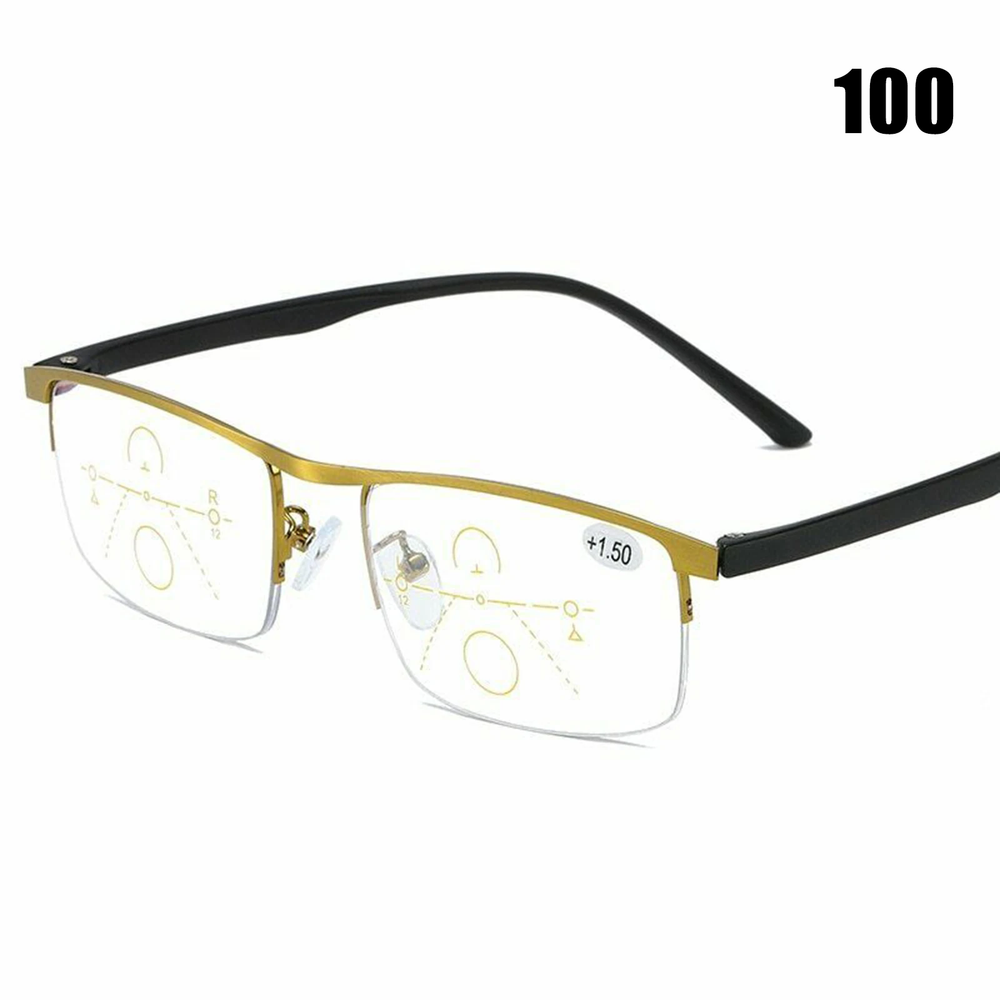 German Intelligent Color Progressive Auto Focus Reading Glasses Classic Durable