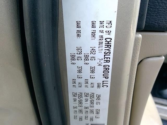 Engine ECM Electronic Control Module 3.6L Fits 14 DODGE 1500 PICKUP 2489997