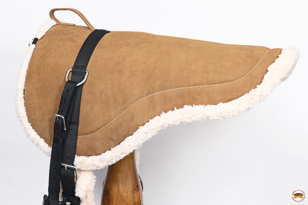 HILASON Western Regular Size Bareback Pad | Breast Collar and Girth Saddle Pads