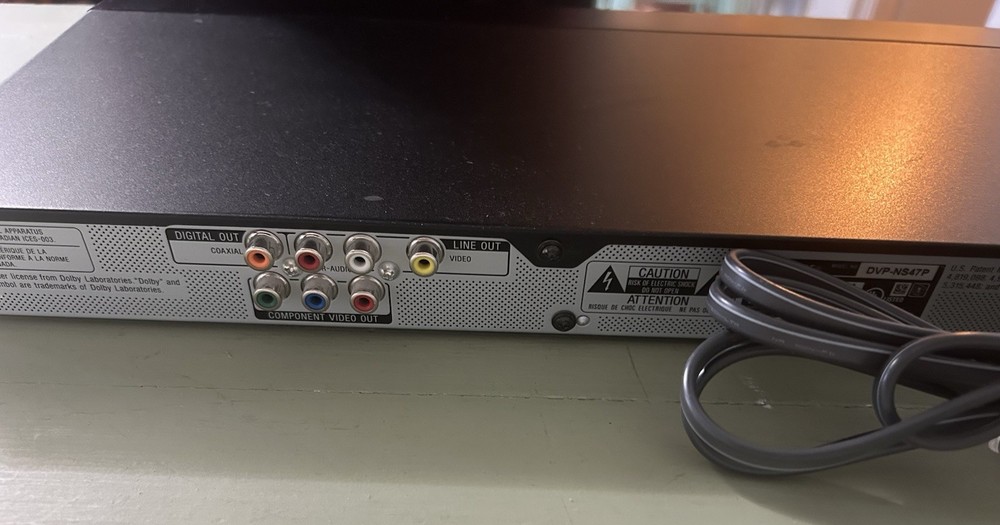 Sony DVP-NS47P DVD CD Player BLACK