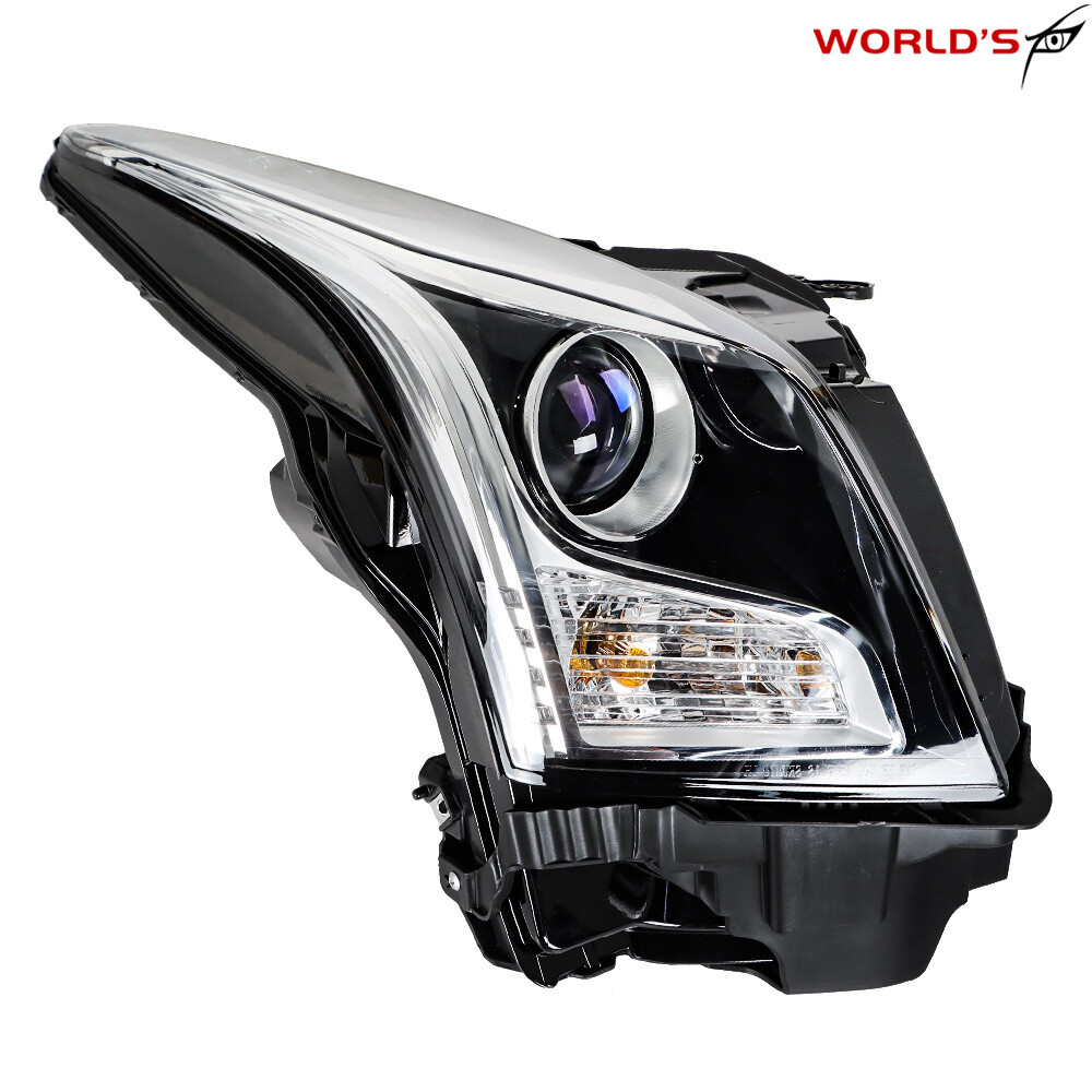 For Cadillac ATS 2013-2018 Headlights Halogen Assembly Projector Left+Right Side