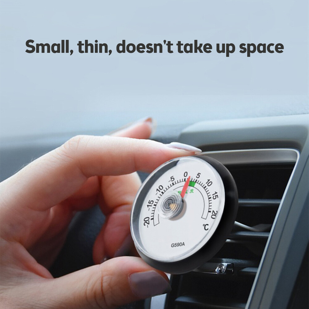 Temperature Gauge Mini Car / Refrigerator Thermometer Self-adhesive Indicator