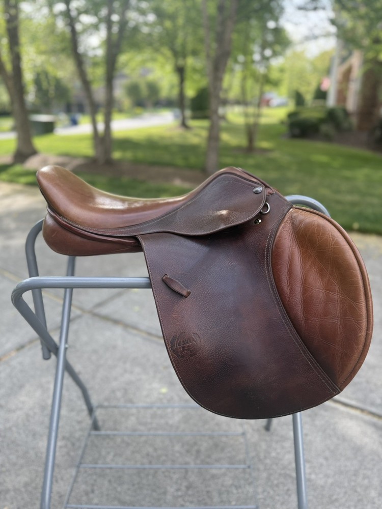 17.5” Pessoa AMO Pro Saddle with XCH Adjustable Gullet System and Wool Flocking