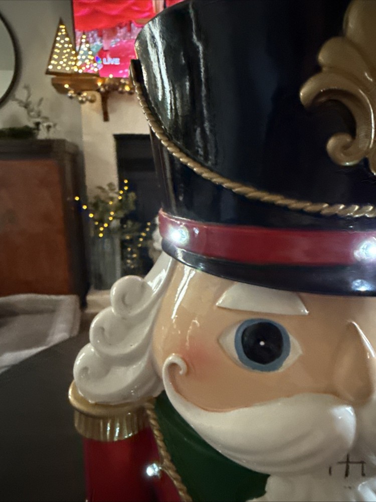 17" Nutcracker With LED Lights - New