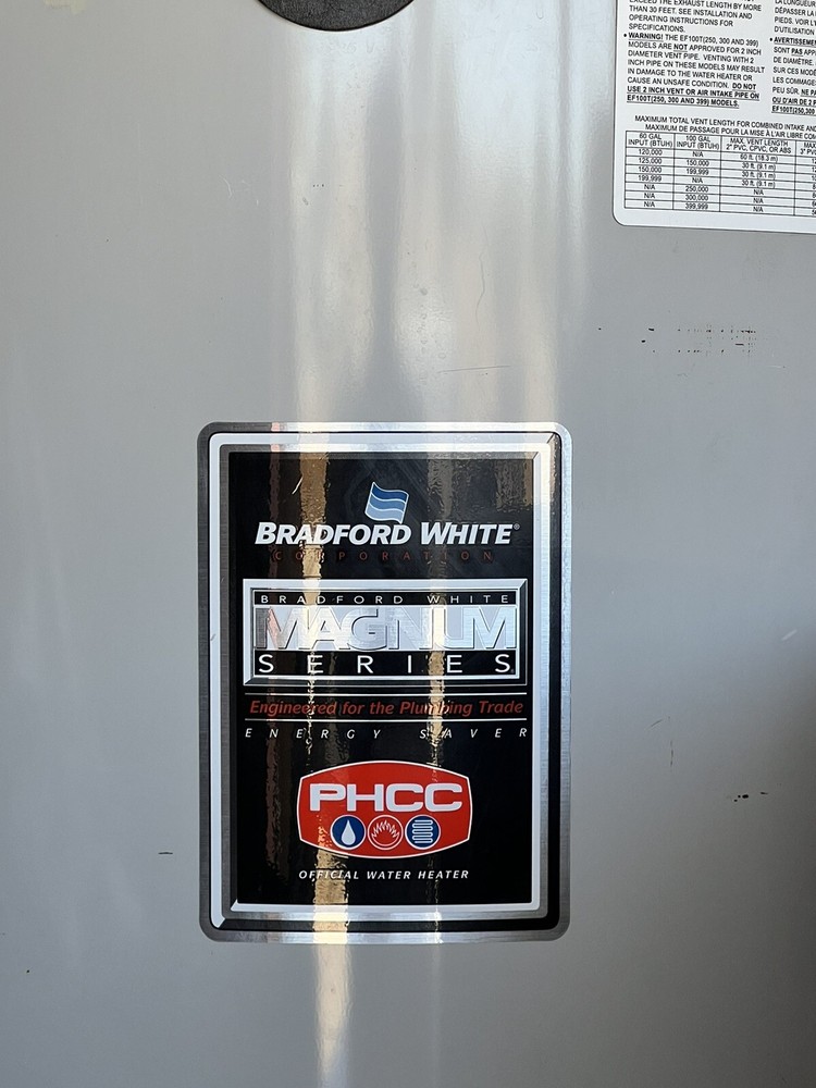 Gas Water Heater 100 gal
