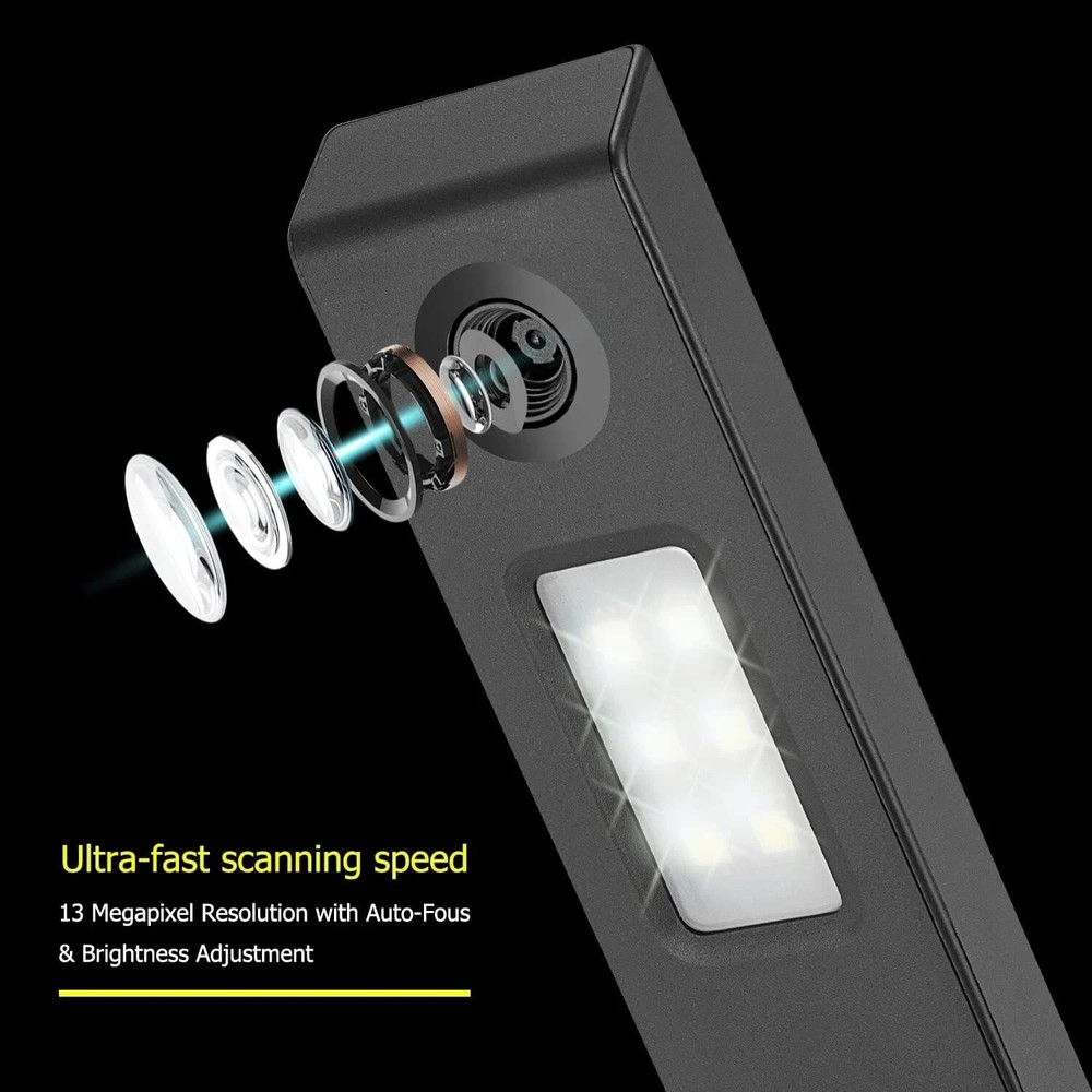 NetumScan Book & Document Camera New for Teachers Multi-Language OCR and English