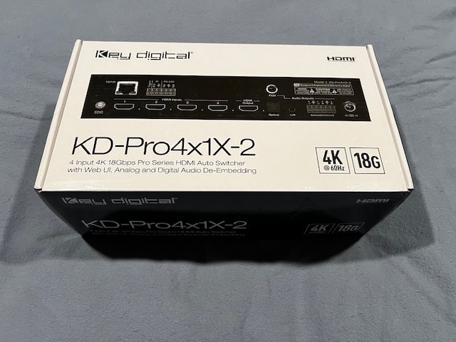 Key digital KD-Pro4X1X-2  HDMI Switcher