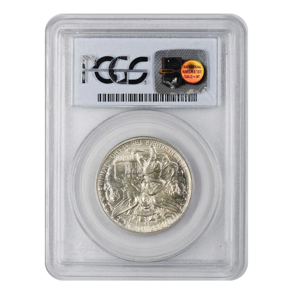 1938 Texas Commemorative Silver Half Dollar PCGS MS-64 CAC