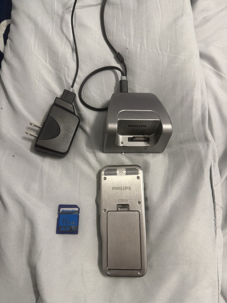 Philips DPM-8000 Digital Pocket Memo - Silver