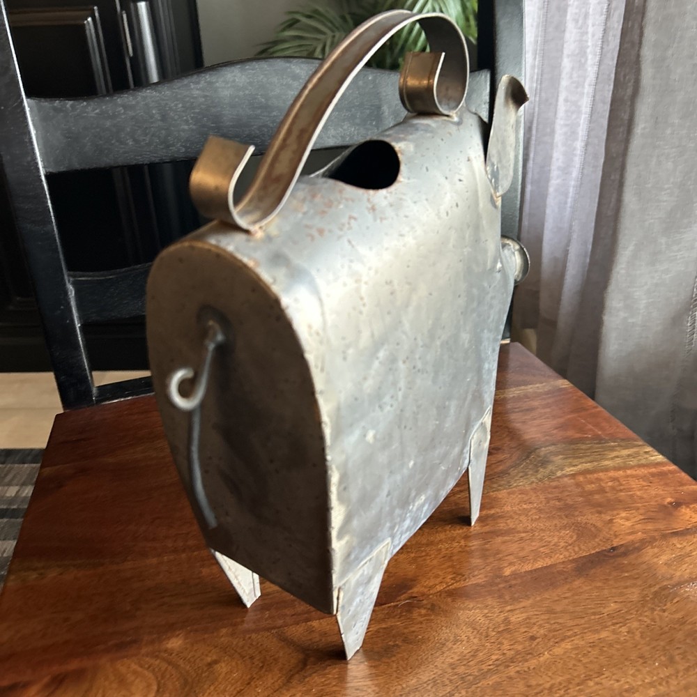 Rustic Wally The Pig Watering Can