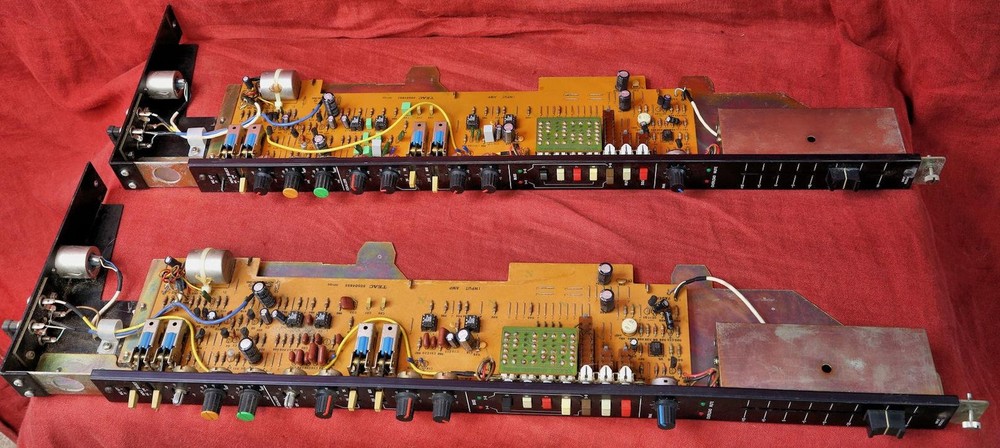 1970s TEAC 301 (M15) Channel Strips/Input Modules with Tamura Input Transformers