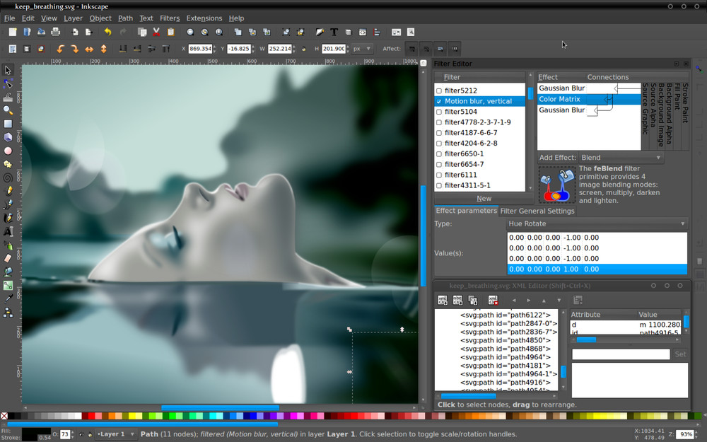 Inkscape Pro Illustrator - Vector Graphic Design Software for Windows USB or DVD
