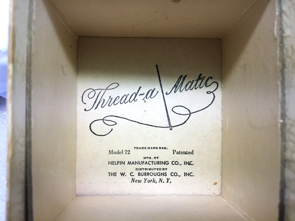 Nelpin MFG. Co. THREAD-A-MATIC Model 72