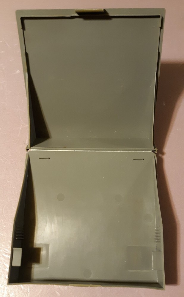 Vintage 5.25" Datalife Floppy Diskette Hard Storage Library Case Apple,IBM,Atari