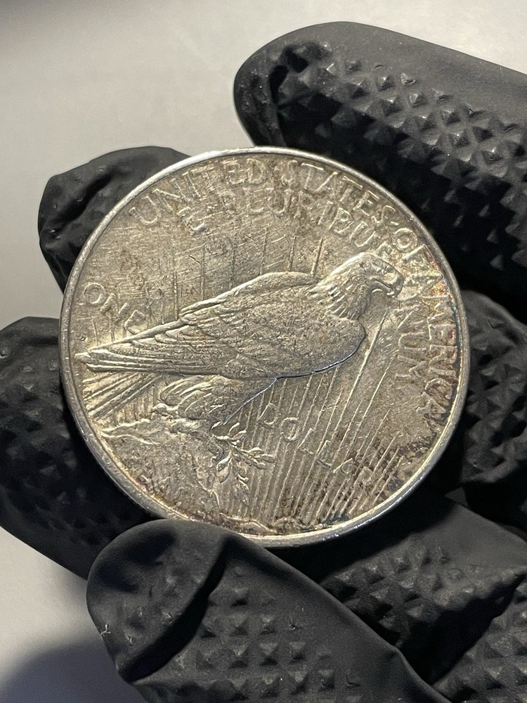 1923 Silver Peace Dollar-Denver Mint