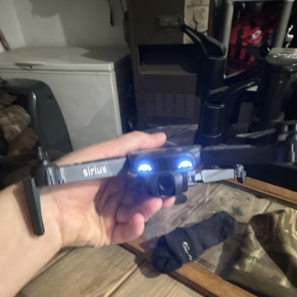 Heycelo Sirius Foldable Quadcopter Drone With Camera & Controller Black/Yellow