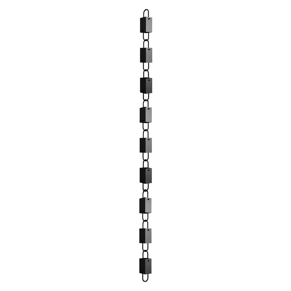 Rain Chain for Gutter Replace Gutter Downspout Square Cups Metal for Divert