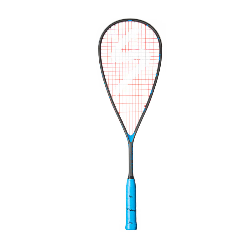 SALMING SQUASH RACKET CANNONE FEATHER (Black/Blue)