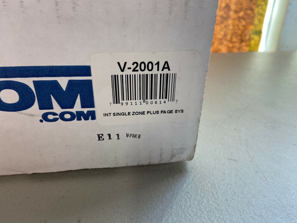 NEW Valcom V-2001A 1-Zone One-Way Page Control Enhanced