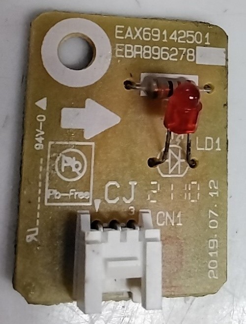 Ge Microwave Control Board Part # Eax69142501