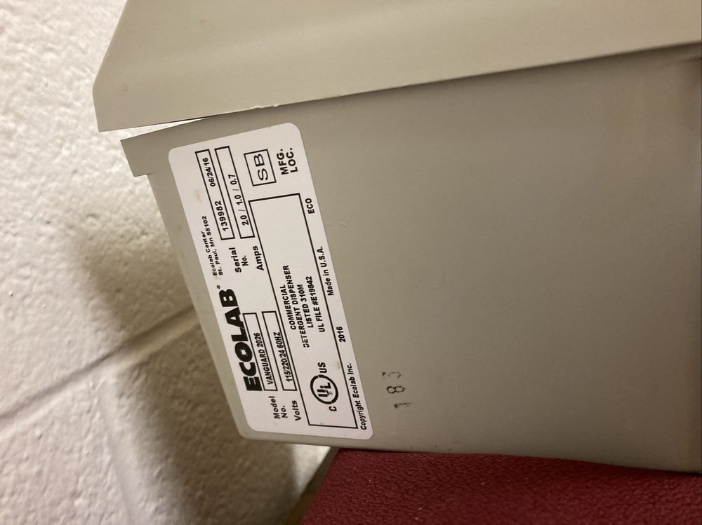 Ecolab Vanguard 2026