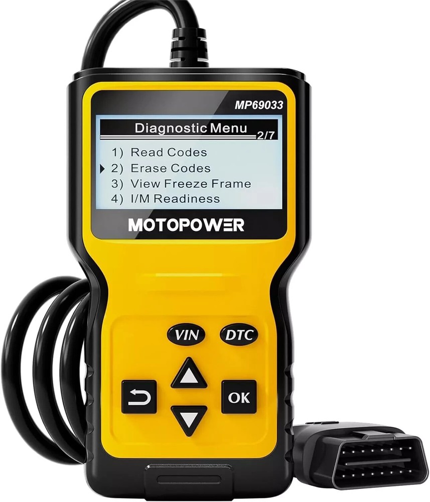 MOTOPOWER MP69033 Car OBD2 Scanner Code Reader Engine Fault Scanner CAN Diagnost