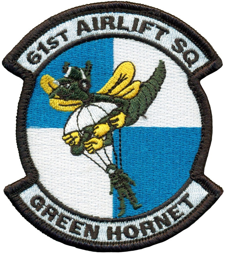 USAF 61st AIRLIFT SQUADRON PATCH
