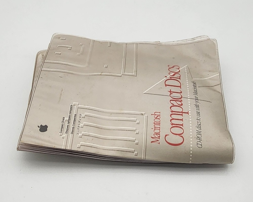 1994 Apple Macintosh Performa Compact Disc Book w/ Odell Down Under Discs
