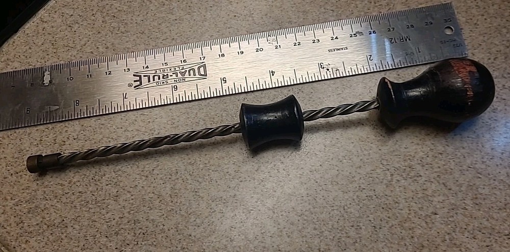 Vintage ANTIQUE Archimedes Hand Drill - Medium 9"