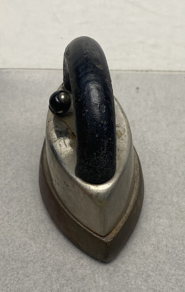 Antique Asbestos Sad Iron Collars Detachable