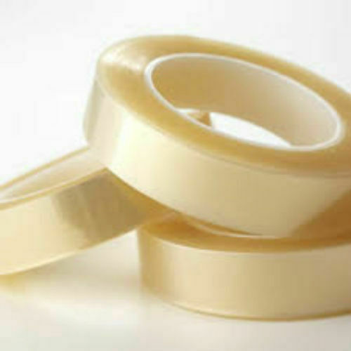 4 Rolls Clear 1" High Temperature Powder Coating Plating Anodizing Masking Tape