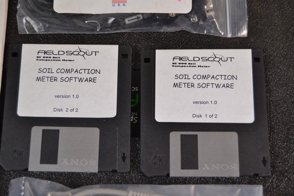 Spectrum Technologies FieldScout SC900 Soil Compaction Meter w/Case, software