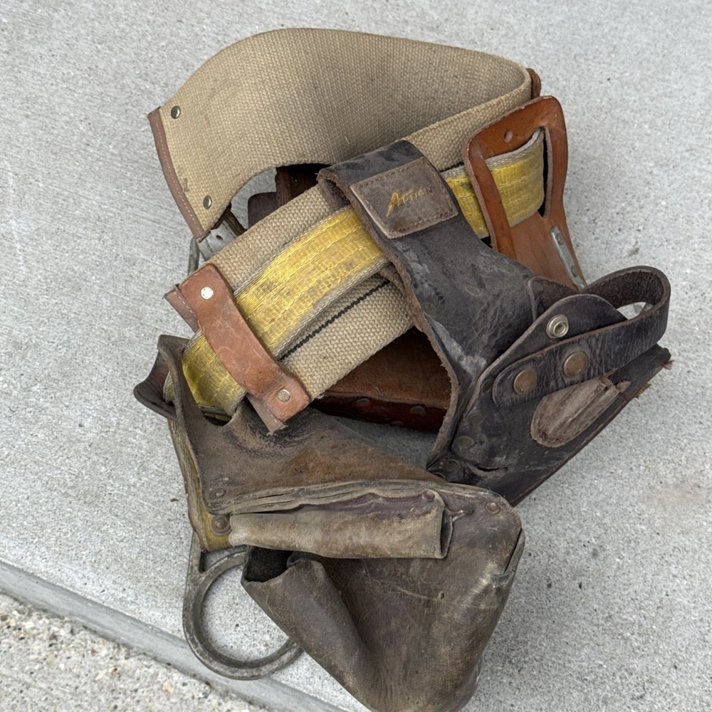 Vintage Klein Tree Climbing Spurs