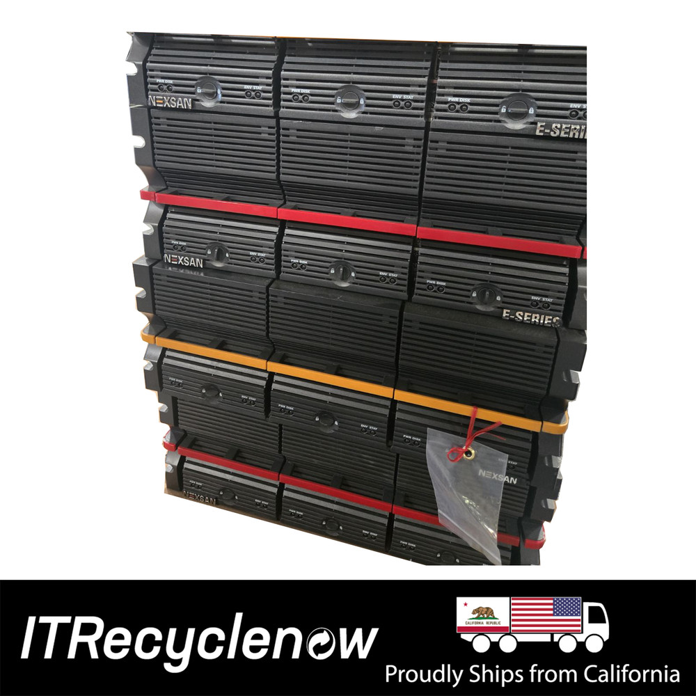 Nexsan E60X 4U 60-Bay LFF JBOD S2 Dual Controller External Storage Array